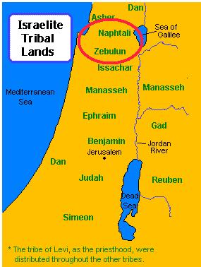 Map 07 - Zebulun and Naphtali