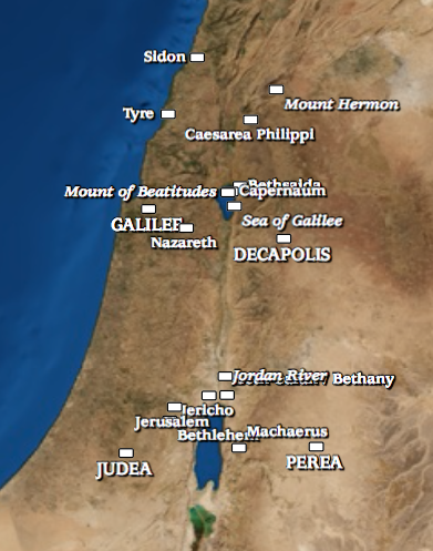 Map 17 - Israel Map
